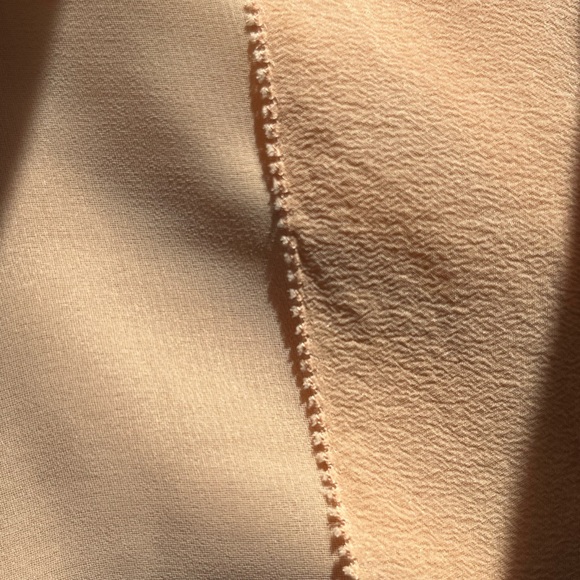 Babaton Silk Dress (M) peach color - Picture 8 of 9